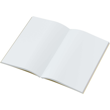 Logo trade advertising product photo of: Novella Austen A5 metallic soft cover notebook - 100 sheets