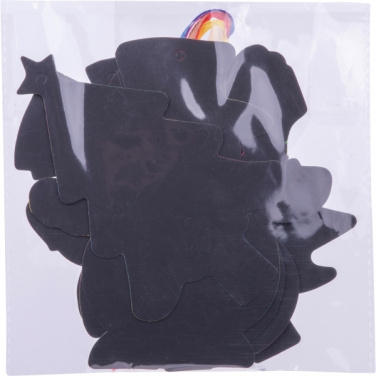 Logotrade promotional giveaway image of: Scratch-off Christmas ornaments SOUTH POLE