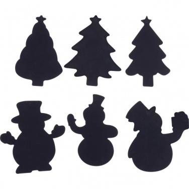 Logotrade advertising products photo of: Scratch-off Christmas ornaments SOUTH POLE