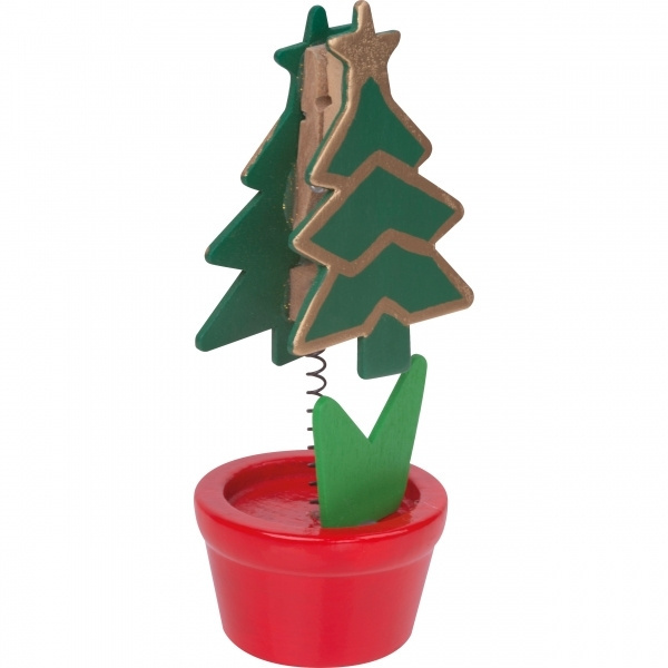 Logo trade promotional items image of: Christmas tree clip WINNIPEG