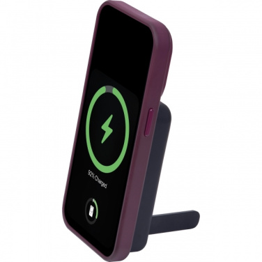 Logo trade business gifts image of: Wireless power bank 5 000 mAh CAIRO