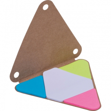 Logo trade promotional gifts image of: Sticky Note Booklet BOSTON