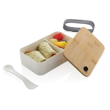 Logo trade promotional item photo of: RCS RPP lunchbox with bamboo lid