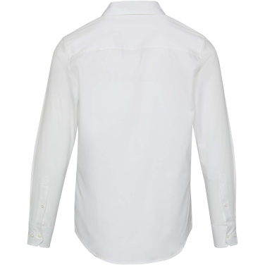 Logo trade promotional giveaways image of: Citrine twill men's shirt