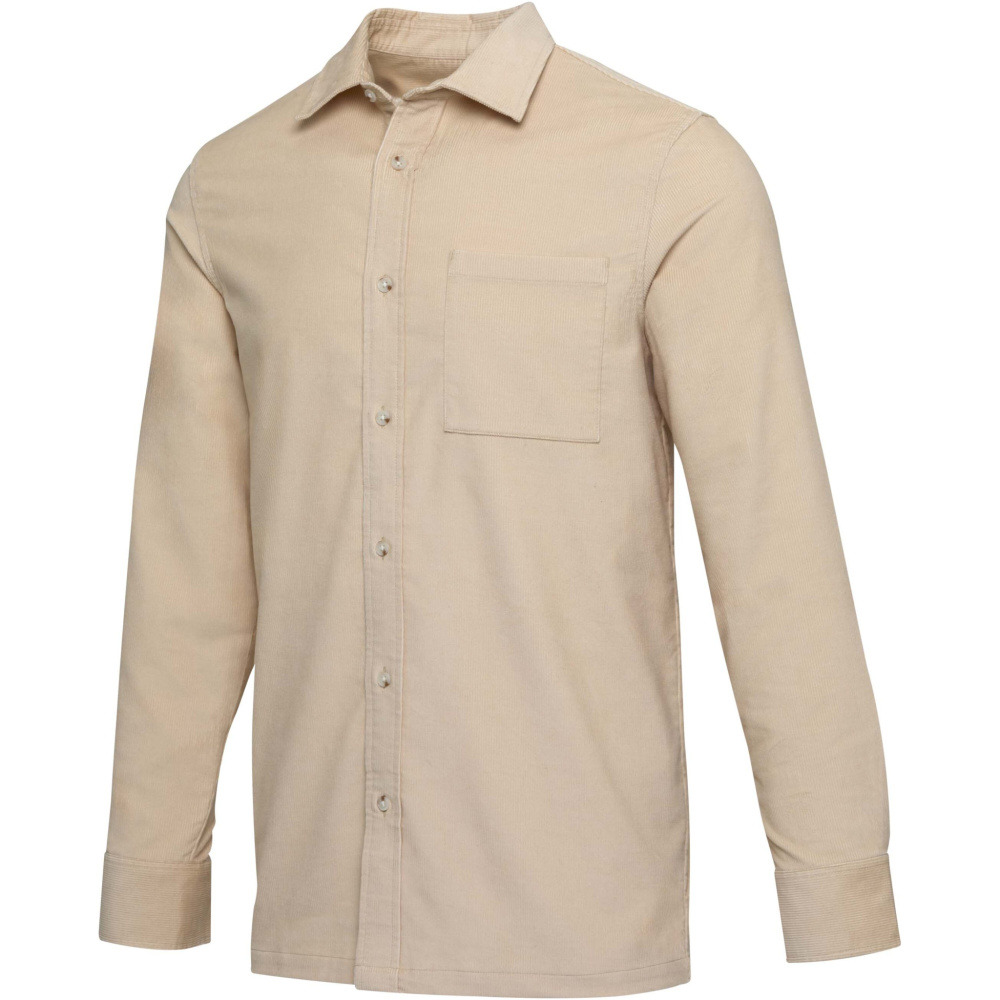 Logo trade advertising products picture of: Alum corduroy unisex shirt