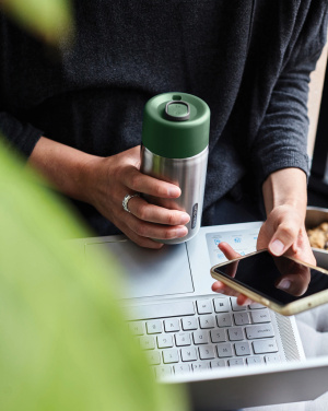 Logo trade business gifts image of: Black+Blum Insulated Leakproof Travel Cup Stainless Steel