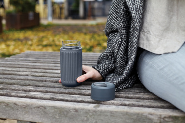 Logotrade promotional gift picture of: Black+Blum Glass Travel Cup 340ML