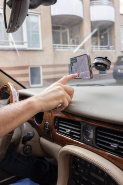 Logotrade promotional gift picture of: Terra 360 RCS recycled plastic universal phone holder