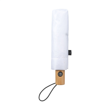 Logo trade promotional products image of: Michigan foldable RCS RPET umbrella 21 inch