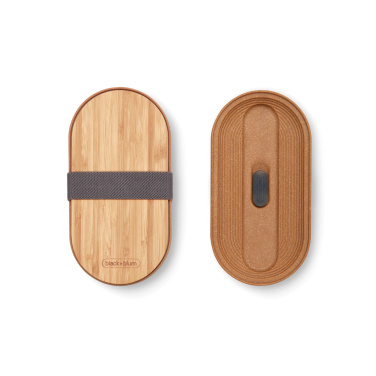 Logo trade promotional item photo of: Black+Blum Stainless Steel Double Bento Box