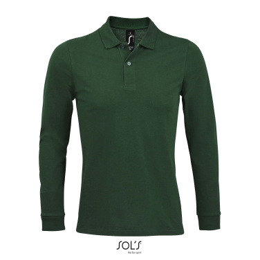 Logo trade promotional giveaways image of: PERFECT LSL MEN POLO 180