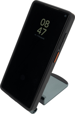 Logo trade promotional merchandise picture of: Phone holder with wireless charger