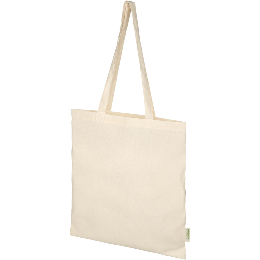 Logotrade promotional product image of: Odisha 100 g/m² OCS organic tote bag 7L