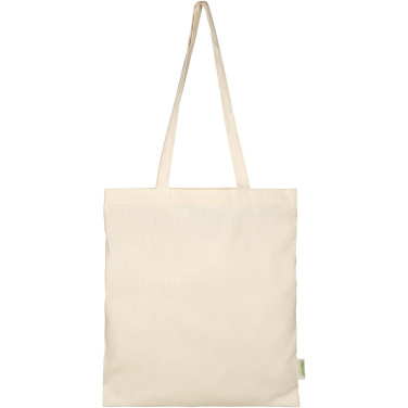 Logo trade promotional gifts image of: Odisha 100 g/m² OCS organic tote bag 7L