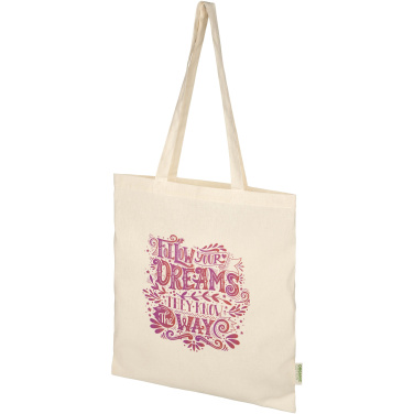Logotrade promotional gift image of: Odisha 100 g/m² OCS organic tote bag 7L