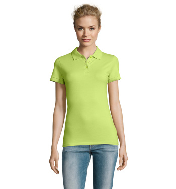 Logo trade corporate gift photo of: PERFECT WOMEN POLO 180g