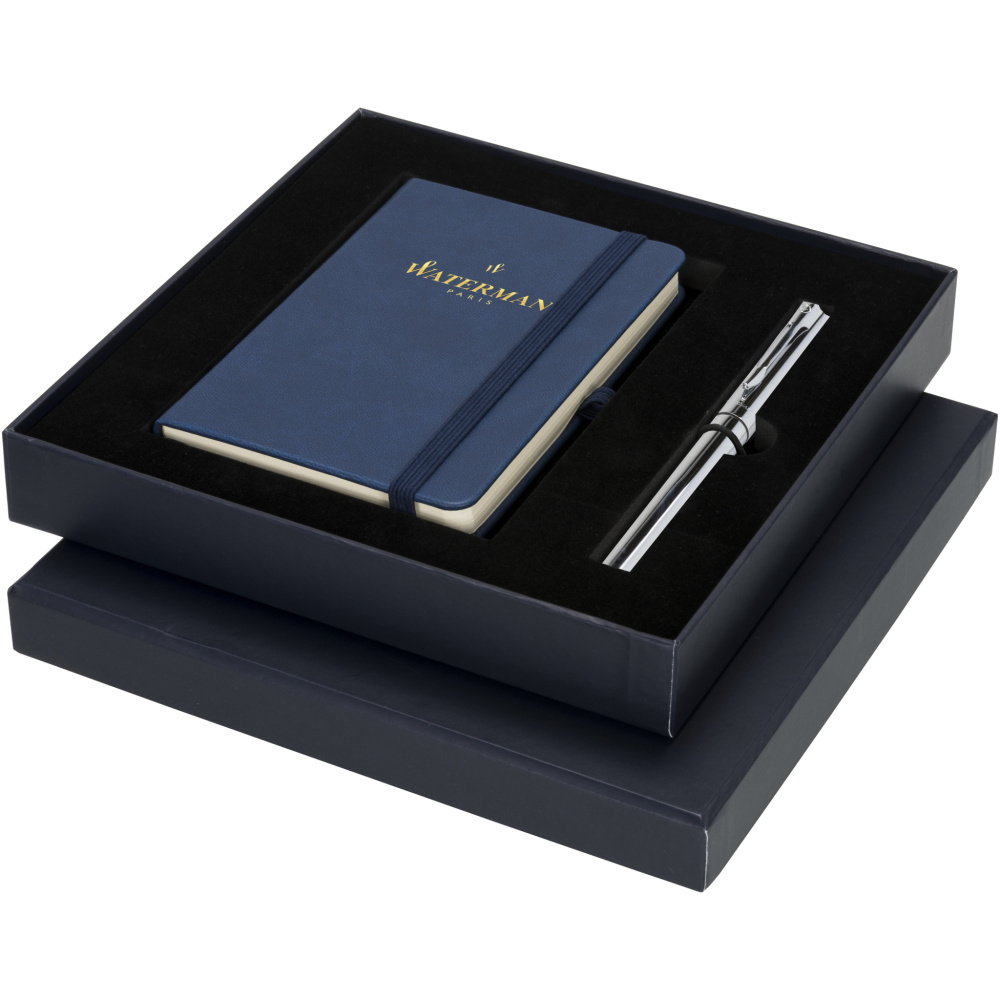 Logotrade advertising product image of: Waterman gift box with A6 notebook