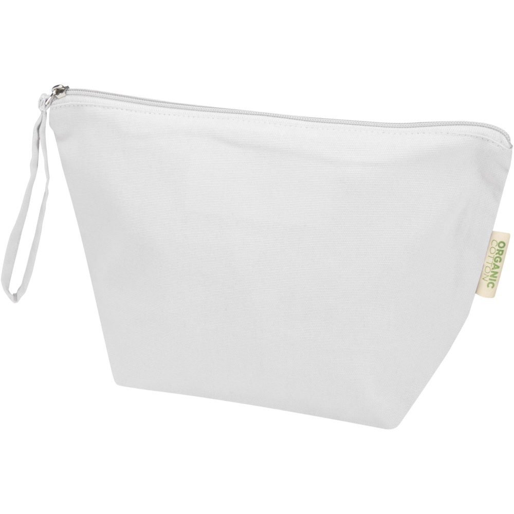 Logotrade promotional merchandise picture of: Odisha 180 g/m² OCS organic large accessory pouch 3L