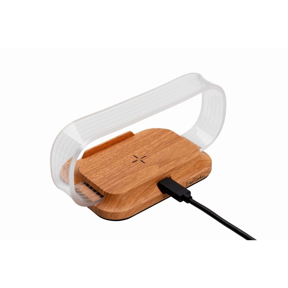 Logo trade advertising product photo of: Phone stand with wireless charger JEROME Pierre Cardin