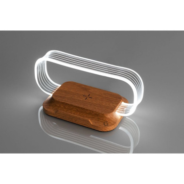 Logotrade promotional gift picture of: Phone stand with wireless charger JEROME Pierre Cardin