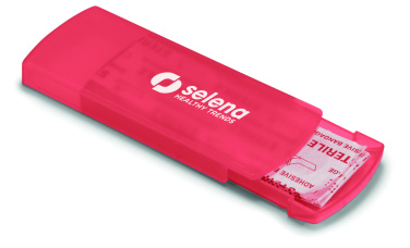 Logotrade promotional item picture of: Container with plasters