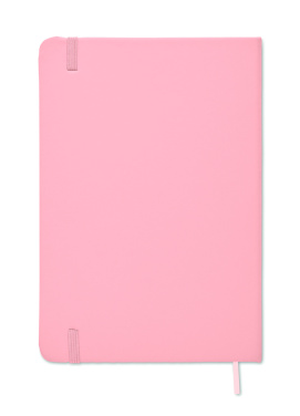 Logo trade promotional giveaway photo of: A5 notebook 96 lined sheets