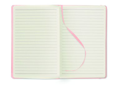 Logo trade promotional merchandise photo of: A5 notebook 96 lined sheets