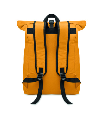 Logo trade promotional products picture of: 600Dpolyester rolltop backpack