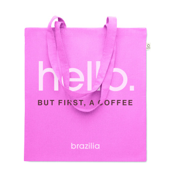 Logo trade promotional items picture of: Recycled cotton shopping bag