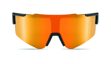Logo trade promotional item photo of: Mirrored sports sunglasses