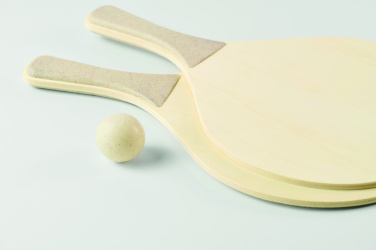 Logo trade advertising products image of: Beach racket set