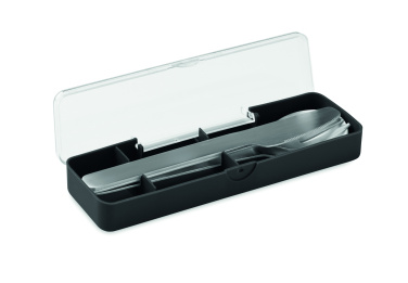 Logotrade corporate gift image of: Stainless steel cutlery set