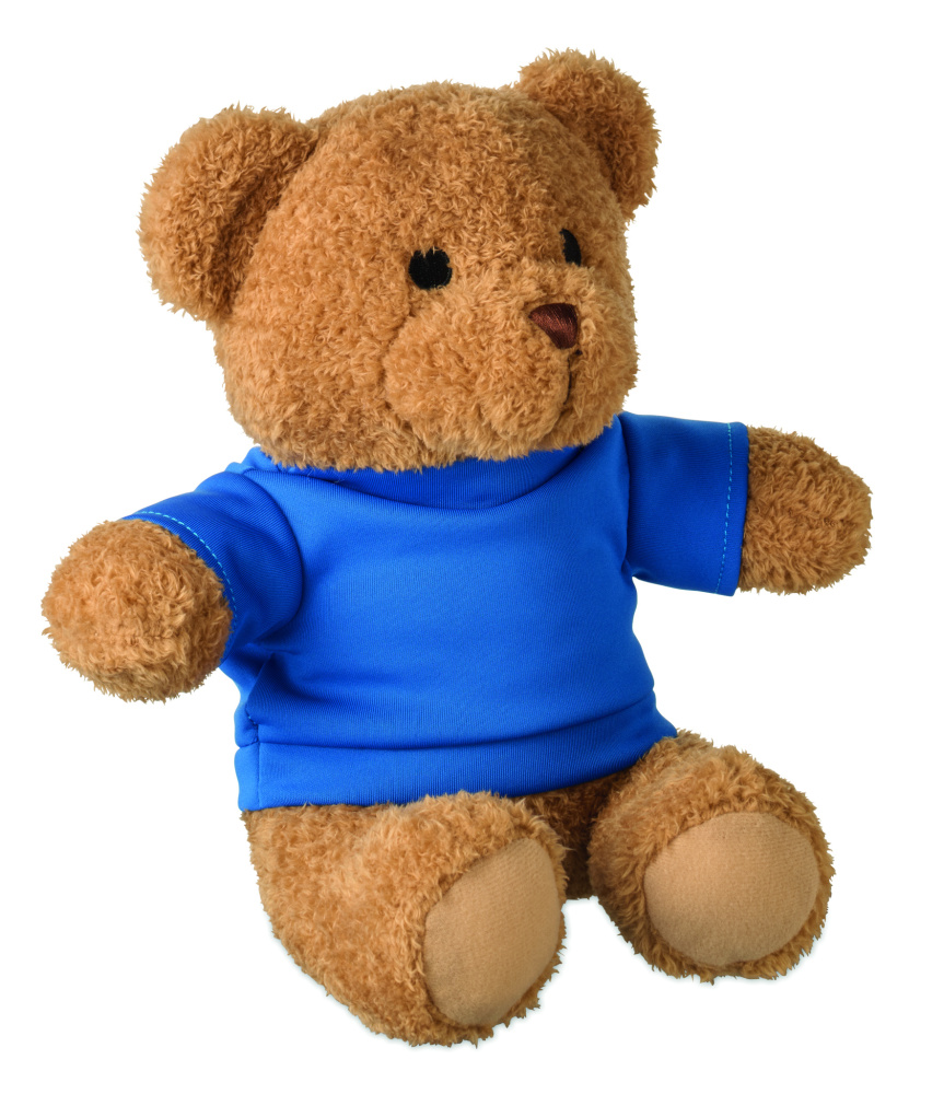 Logo trade promotional products picture of: Teddy bear with t-shirt 23 cm