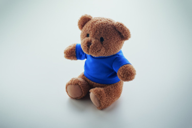 Logo trade corporate gifts image of: Teddy bear with t-shirt 23 cm