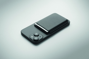 Logo trade business gifts image of: Magnetic credit card holder