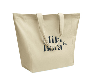 Logo trade promotional gifts image of: Cotton shopping bag