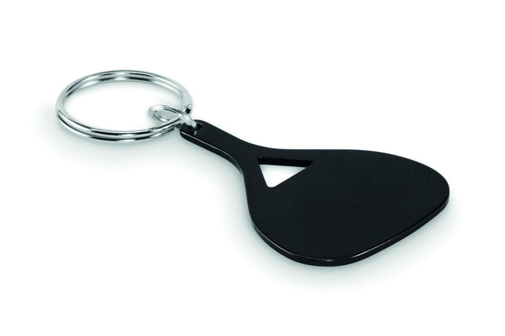 Logo trade promotional merchandise photo of: Aluminium key ring