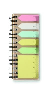 Logo trade promotional product photo of: Memo pad in PP