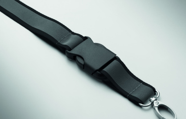 Logo trade advertising products picture of: Reflective RPET lanyard