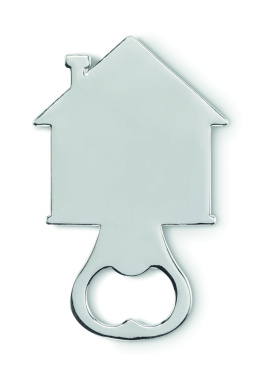 Logo trade corporate gifts picture of: House shape bottle opener