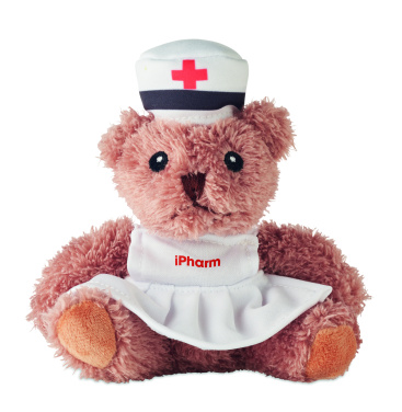 Logo trade corporate gift photo of: Teddy bear plush nurse