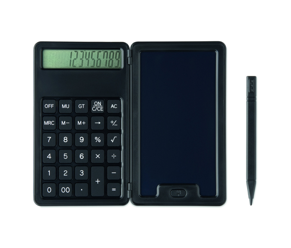 Logotrade advertising product image of: Calculator with LCD tablet
