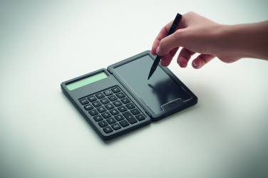 Logo trade advertising products picture of: Calculator with LCD tablet