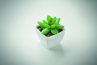 Logo trade business gifts image of: Mini artificial plant