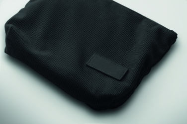Logo trade promotional gift photo of: Corduroy cosmetic bag