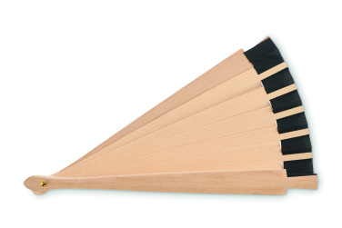 Logotrade promotional merchandise photo of: Wooden hand fan