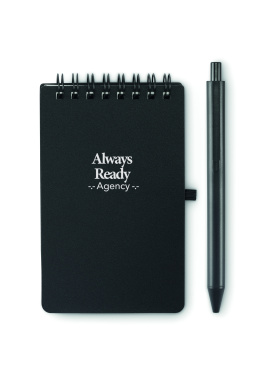 Logo trade advertising product photo of: Water repellent notepad