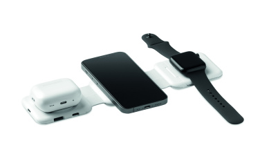 Logo trade promotional merchandise image of: Foldable charging station