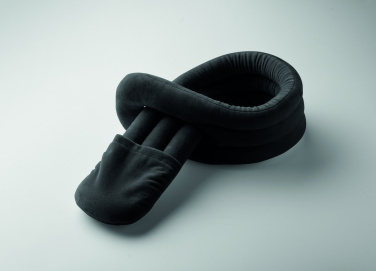 Logo trade business gift photo of: Bendable roll travel pillow