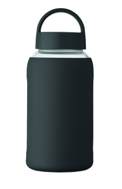 Logo trade promotional merchandise photo of: High borosilicate glass bottle